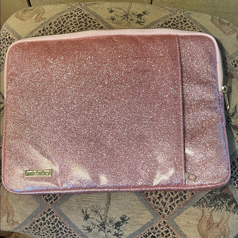 Mosiso Pink Glitter Tablet Sleeve